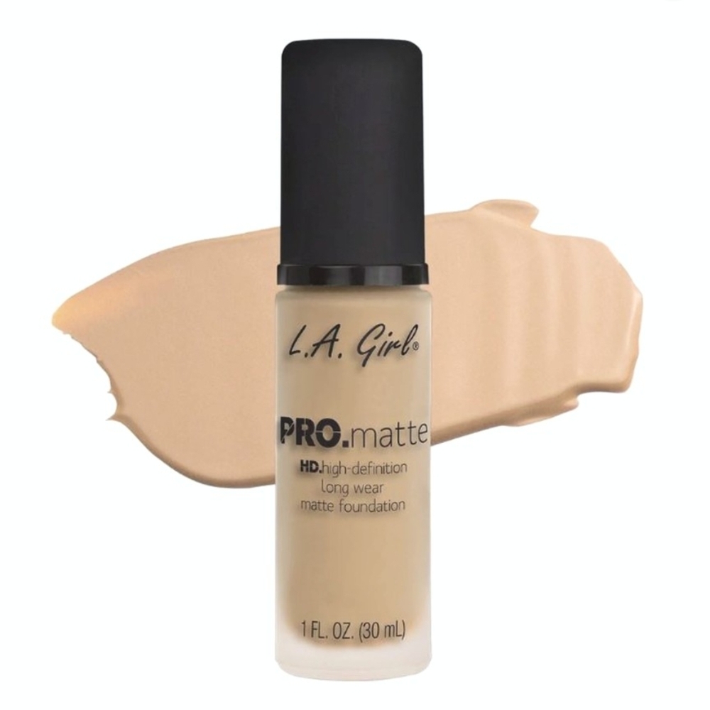 2Pcs L.A Girl Pro-Matte High Definition Liquid Matte Foundation #674 NATURAL